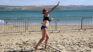 Weymouth beach volleyball girls 2018