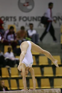 Candid gymnastics girls