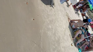 Brazillian beach creepshots, huge gallery of candid girls in swimsuits
