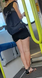 Another girl in train