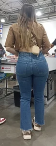 Milf with a 10 ass caught at Costco on the Day of the Dead [OC]