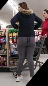 Thick Middle Eastern Ass In Grey Spandex [OC]