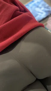 Thick Blonde Lululemon Pawg Employee with a fat cameltoe
