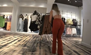 Amazing Latina Orange flares  NOT OC