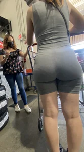 (OC) VTL on this pregnant big ass at Costco, Future Milf. Worker caught me