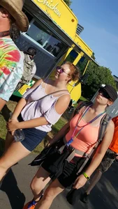 Candid tits and pokies