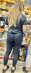 Black Leggings Blonde Milf Shop (Not OC)
