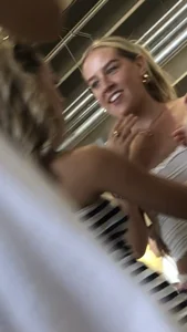 Tight white shorts perfection