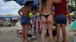 Brazillian beach creepshots, huge gallery of candid girls in swimsuits