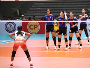 Thai candid volleyball girls