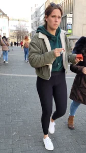 Candid Girls Wearing Tight Pants And Leggings Street Creepshots