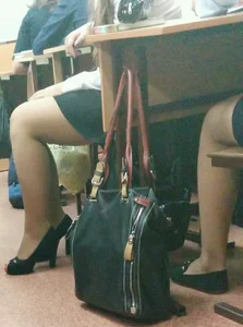 College candid teens