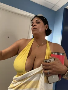YELLOW SWIMSUIT BIG TITS
