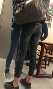 Candid teen schoolgirl