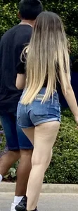Assortment of ass in nice shorts