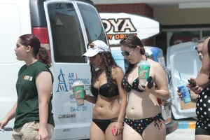 Deerfield Beach bikini girls