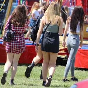 Amazing Ass In Denim Shorts