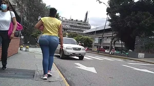 340 There’s Huge Juicy Asses & There’s This! Milf Latina w Glorious Bubble and major VPL
