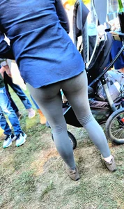 Hot milf in Green Yogas