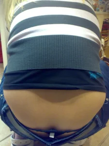 Huge collection of whale tails, ass cracks and panty peeks in public