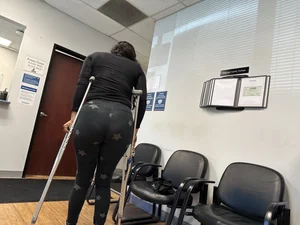 Huge ass in see through leggings