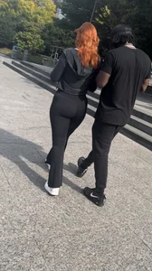 THICC redhead paws walking o/c vid