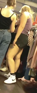 My neighbours bratty little pawg daughter shopping