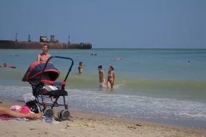 Continesti nude beach girls in Romania