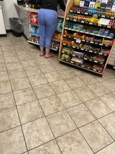Fat cheeks at speedway