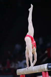 Candid gymnastics girls