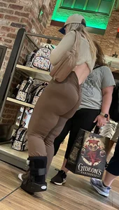 Blonde in brown bodysuit (OC)