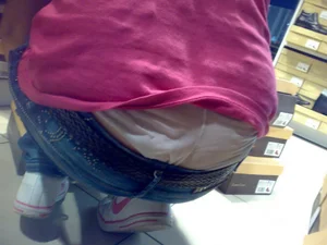 Huge collection of whale tails, ass cracks and panty peeks in public