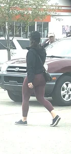 Sexy ball busting purple bubble butt