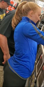And I mean Thick! Sporting goods with dad