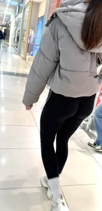 (OC) GIFs VIDEO Face Sexy Round Bubble Butt Jiggly Ass Leggings