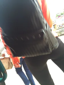 Girl in a Hoodie and Yoga Pants Public Bus and Crosswalk Ass And Crotch Closeup Photos Gallery