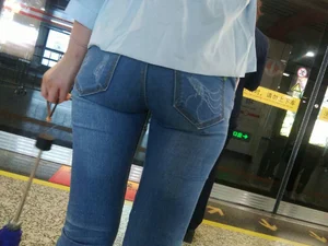 In subway station…