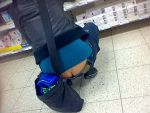 Huge collection of whale tails, ass cracks and panty peeks in public