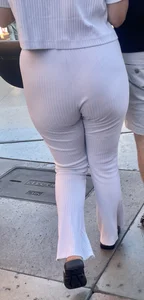 New years shopping, lots of sexy women in tight leggings