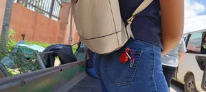 Perfect shape ass in jeans