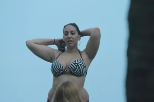 Florida beach and bikini girls