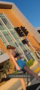 Woman in shorts