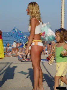 Sexy beach and bikini girls