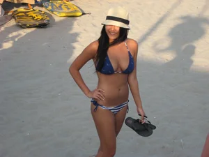 Mix of candid girls at the beach and in bikinis