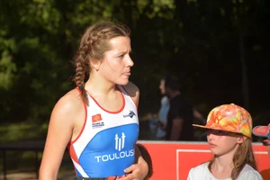 Candid track and field girls