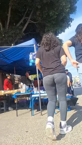 Latina seethrough leggings VPL
