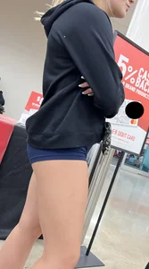 T33n pharmacy blue spandex