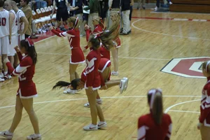 Candid cheerleaders