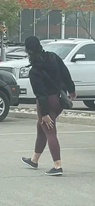 Sexy ball busting purple bubble butt