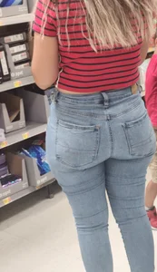 Out In The Wild 40 ( Latina with a huge phatty in jeans)